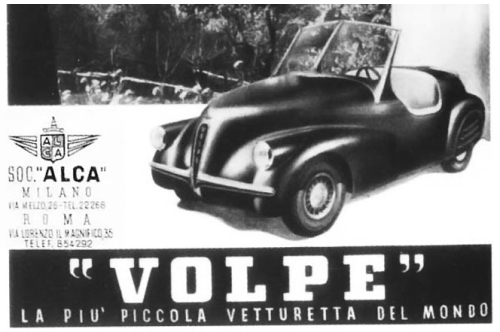Photo de la voiture A.l.c.a Volpe
