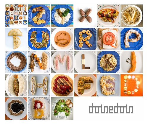 photo de l'alphabet comestible Eatphabet