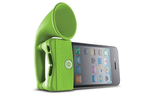haut-parleur pavillon pour iPhone