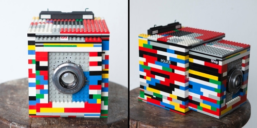 appareil photographique en briques Lego