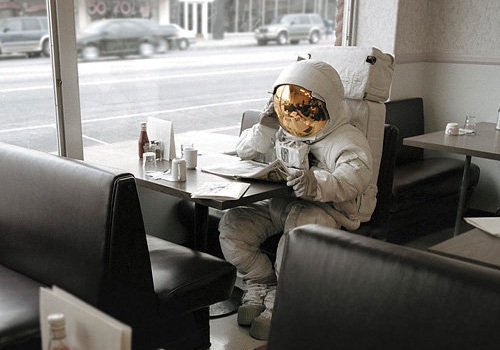 photo issue de la série Astronauts