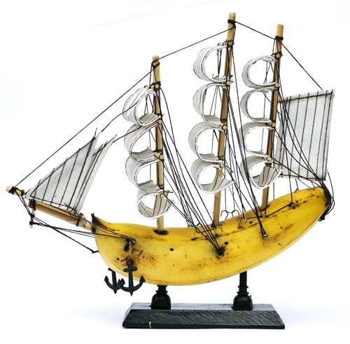 photo du bateau banane