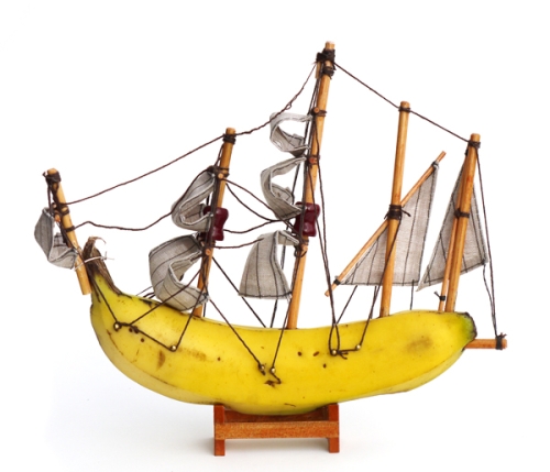 photo du bateau banane