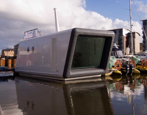 photo du bureau flottant