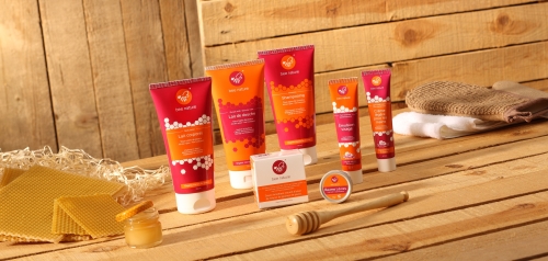 Photo des produits de soin au miel Bee Nature