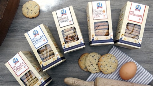 Photo : les bons biscuits de La Ferme des Coudriers