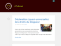 Le blog Choblab