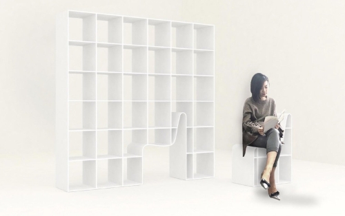 Photo de Bookchair par Sou Fujimoto
