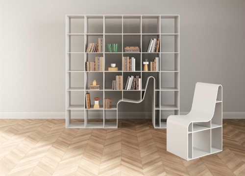 Bibliothèque Bookchair par Sou Fujimoto