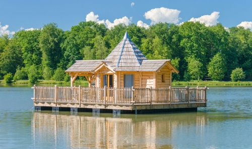 Cabane sur l'eau