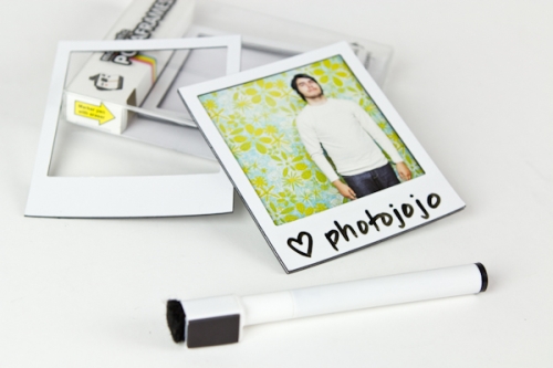 photo des cadres magnets façon pola