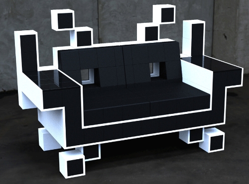 Canapé Space Invader