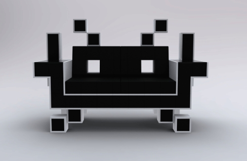 Canapé Space Invader