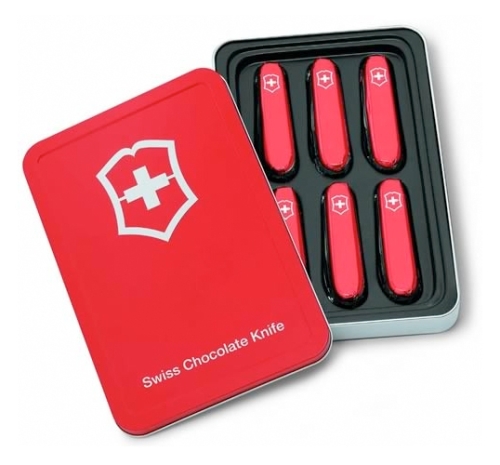 photo Canif chocolat Suisse