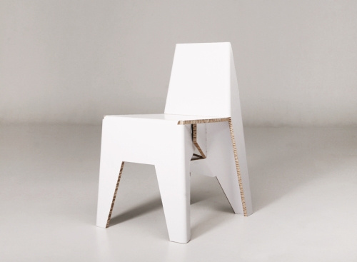 photo de la chaise carton Yksi chair