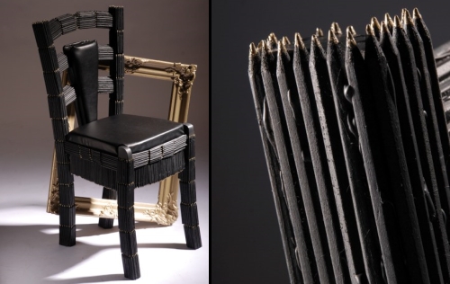 photos de la chaise crayons Ikea