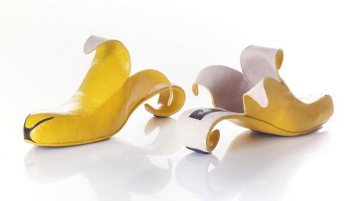 photo de chaussure à hauts talons insolite