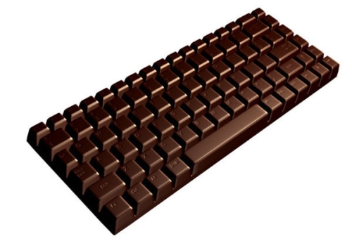 photo Clavier chocolat