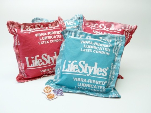 photo des coussins préservatifs