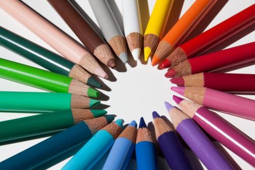 Crayons de couleurs pour dessiner