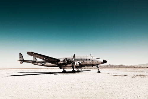 Photos des avions abandonnés dans le désert