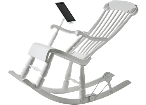 Concept iRock : un rocking chair dock pour votre iPad !