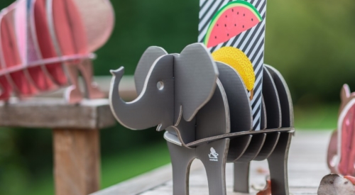 Photo de l'éléphant gris Cocorikraft