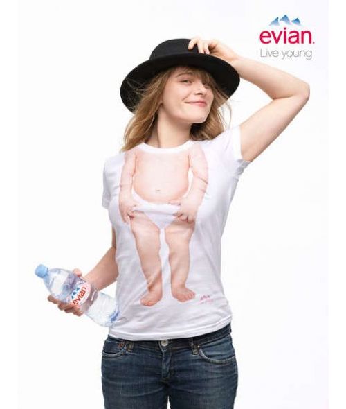 campagne Evian : Live young