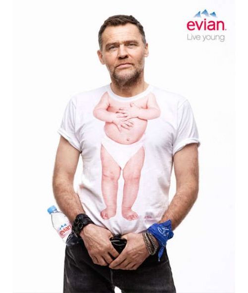 campagne Evian : Live young