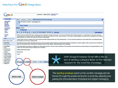 Google Maps Envelopes : démo