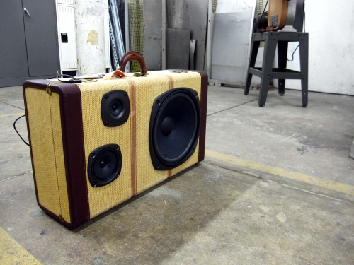 valises enceinte BoomCase by Mr. Simo