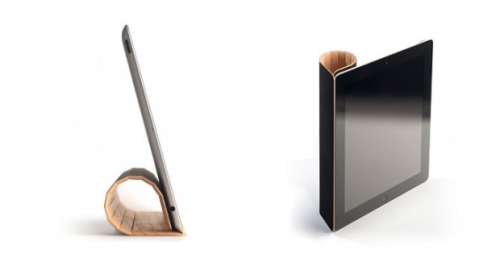 photo de l'étui pour iPad 2 en bois