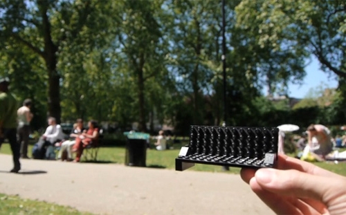 Briques Lego dans la ville