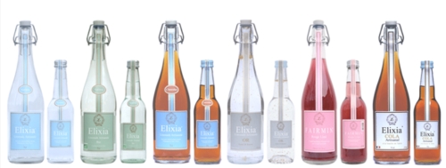 Photo des bouteilles de limonades Elixia