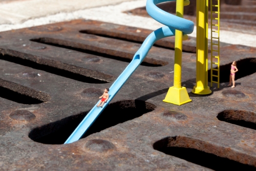 photo de Little people par Slinkachu