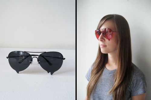 photos des lunettes coulantes