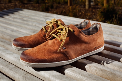 Photo de mes sneakers Mascaret Gaby Vintage RUST couleur tabac