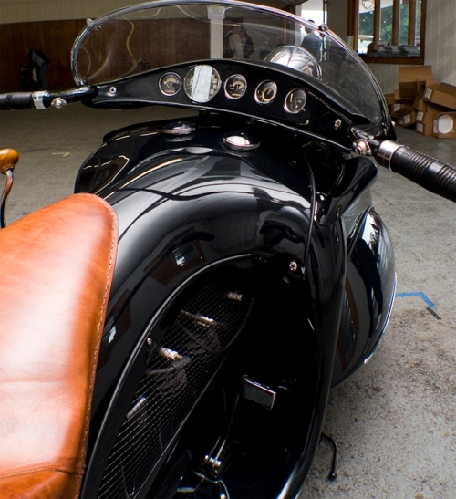 photo de la moto Henderson 1930 custom