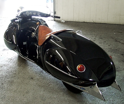 photo de la moto Henderson 1930 custom