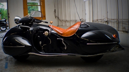 photo de la moto Henderson 1930 custom