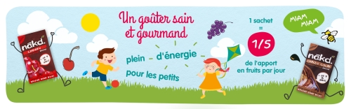 Le goûter aux fruits idéal pour les enfants : Nakd