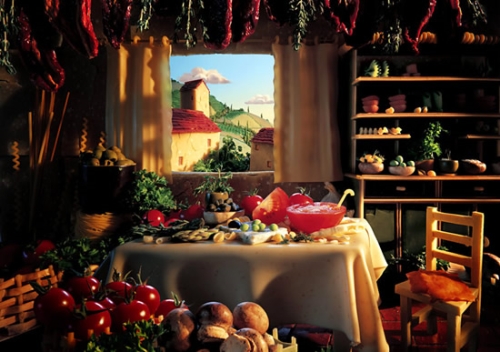 photo du paysage à manger