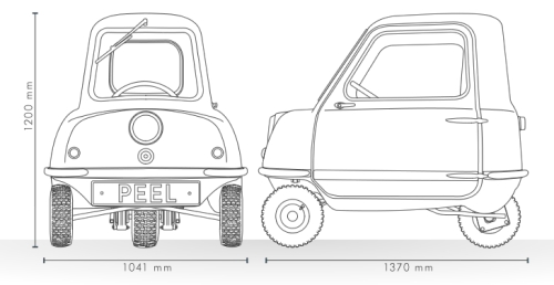 plan de la Peel P 50