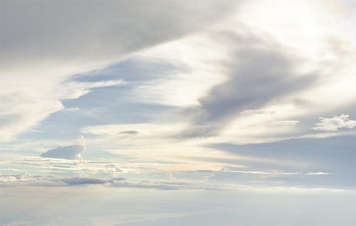 photo des nuages dans le ciel