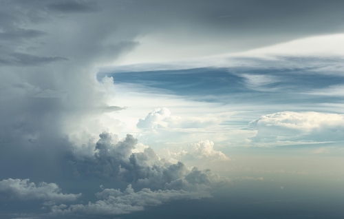 photo des nuages dans le ciel