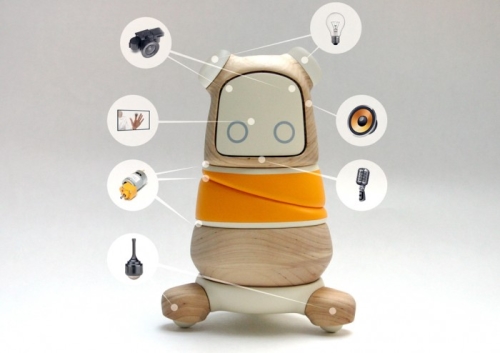Kompis concept de robot pour enfants hospitalisés