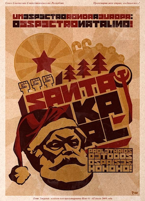 affiche Santa Karl