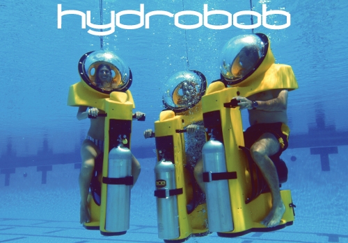 photo d'une équipe de scooters sous-marin HydroBOB
