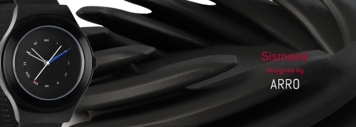 Photo de la montre design Sismeek par Arro
