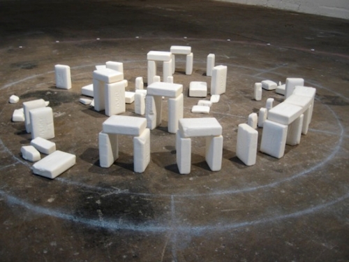 savons dressés de Soap Henge
